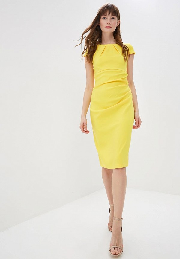 Желтое Платье Карандаш