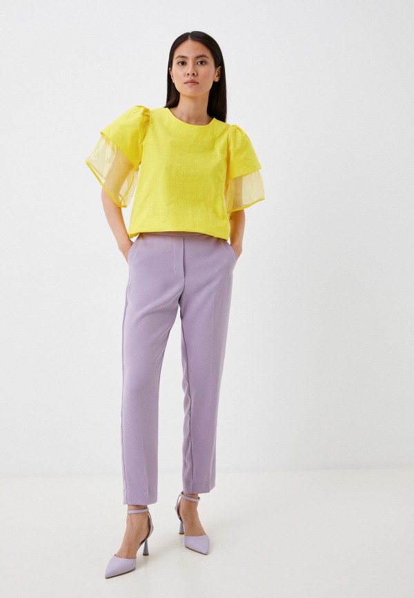 Блуза Selisa желтый, размер 46, фото 2