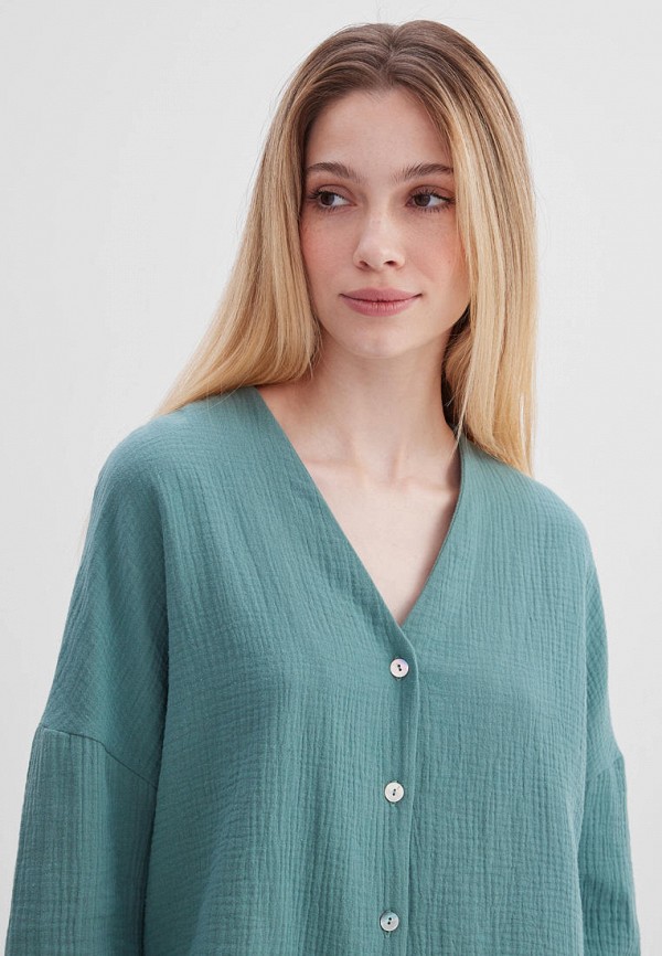 Блуза Envylab бирюзовый, размер 44, фото 4