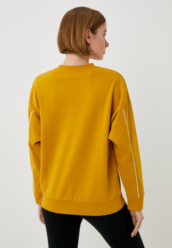 Свитшот Kappa желтый, размер 42, фото 3