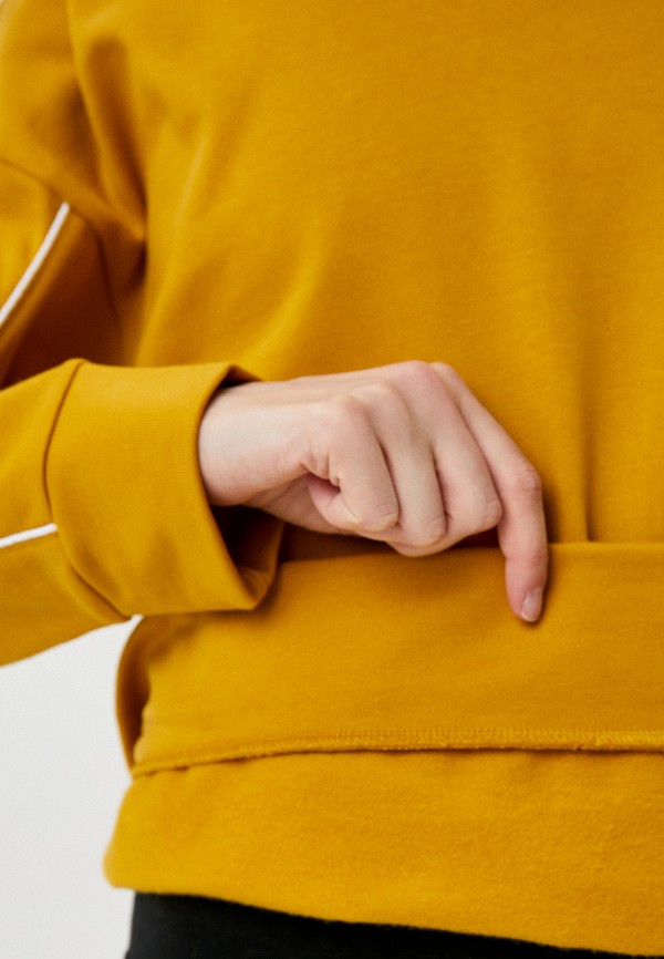 Свитшот Kappa желтый, размер 42, фото 4