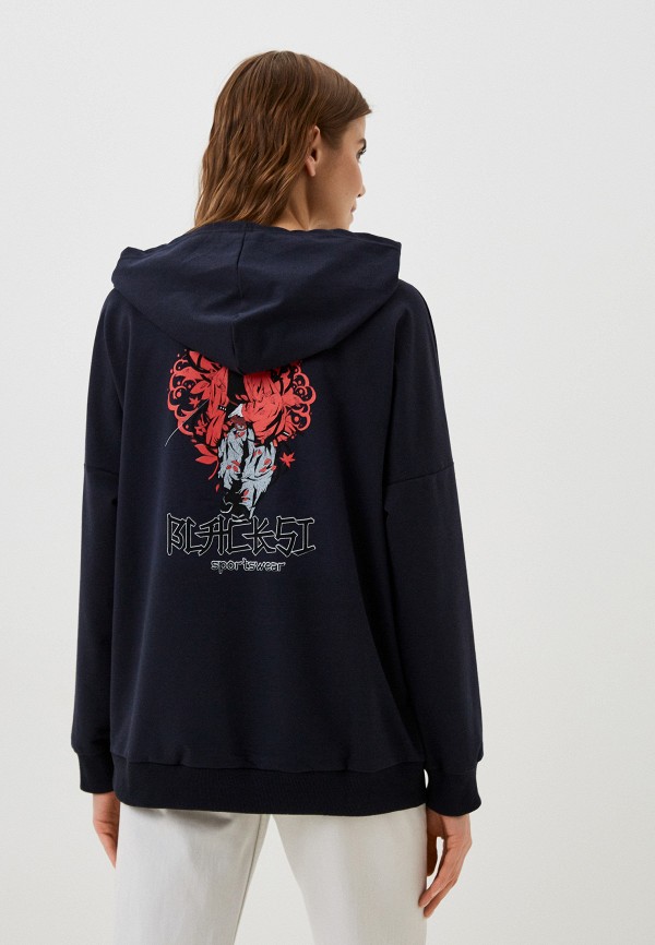 Худи Blacksi синий, размер 42, фото 3