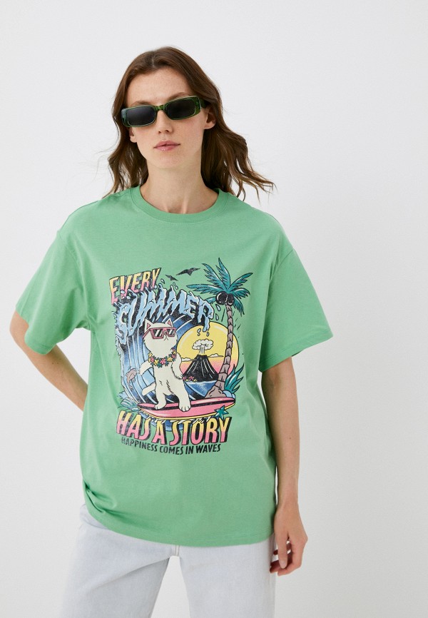 

Футболка Mavi, Зеленый, SHORT SLEEVE TOP