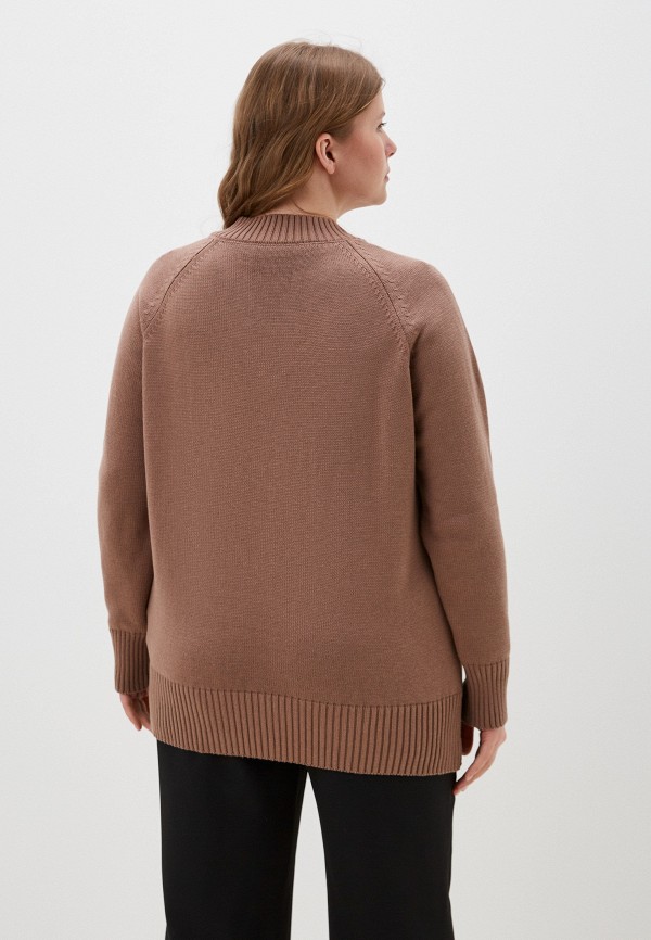 Пуловер Modress цвет Коричневый  Фото 3