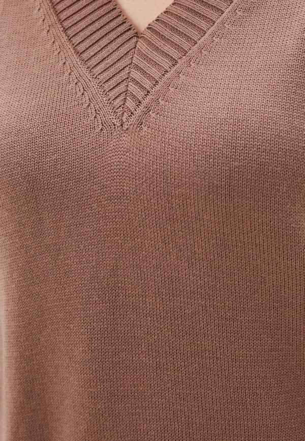 Пуловер Modress цвет Коричневый  Фото 4