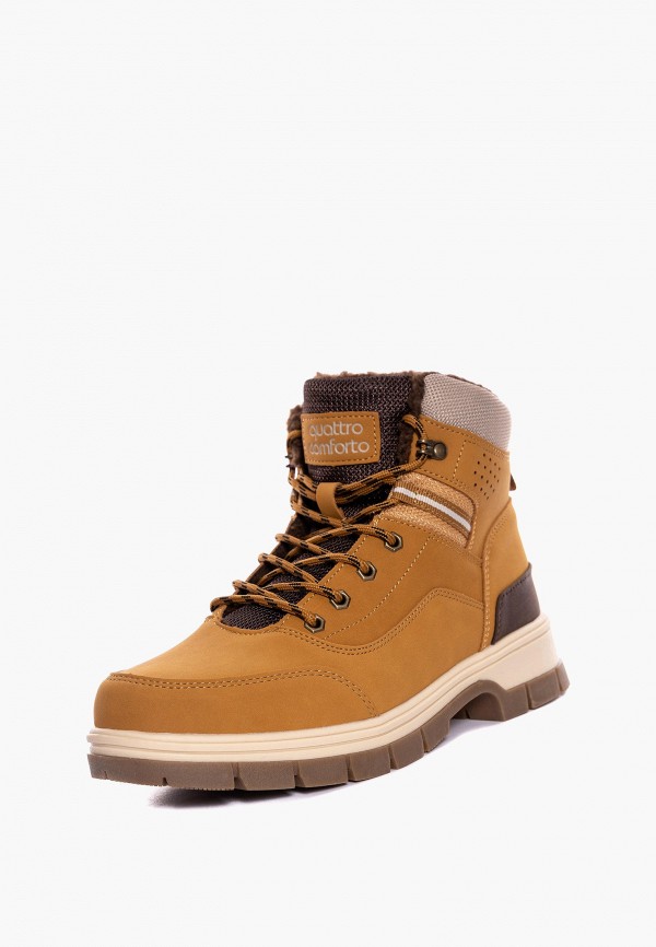 Ботинки Quattrocomforto коричневый, размер 41, фото 2