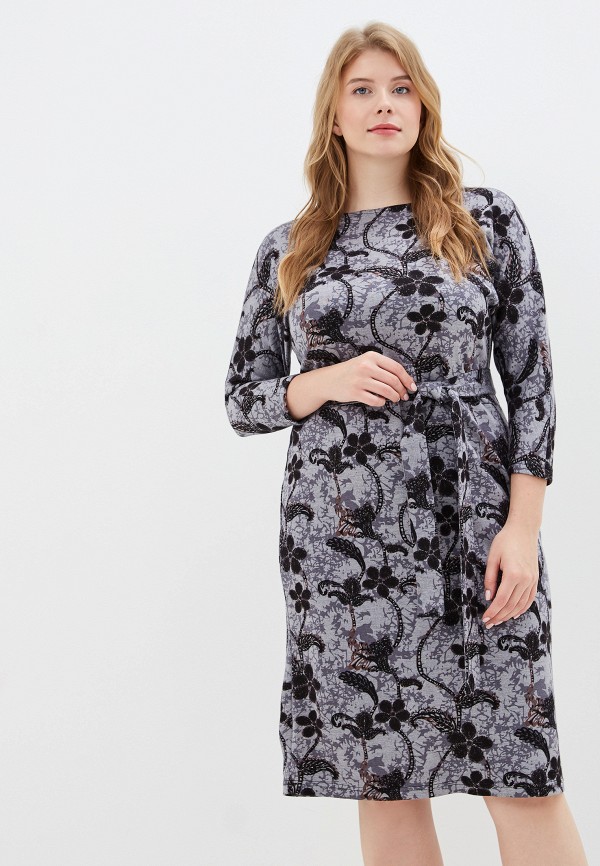 

Платье Космея, Серый