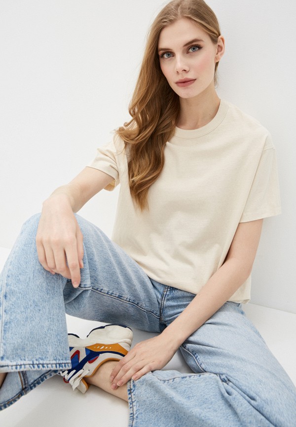 

Футболка Sela, Бежевый