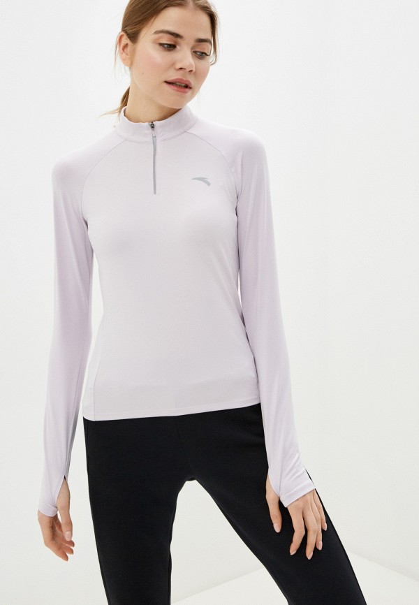 

Лонгслив спортивный Anta, Фиолетовый, Running Jogging