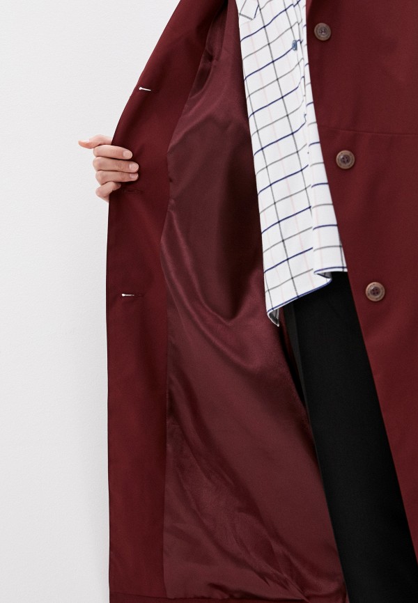 Плащ Dimma бордовый, размер 54, фото 4