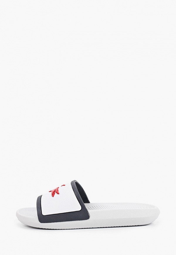 

Сланцы Lacoste, Белый, CROCO SLIDE TRI 3 CFA