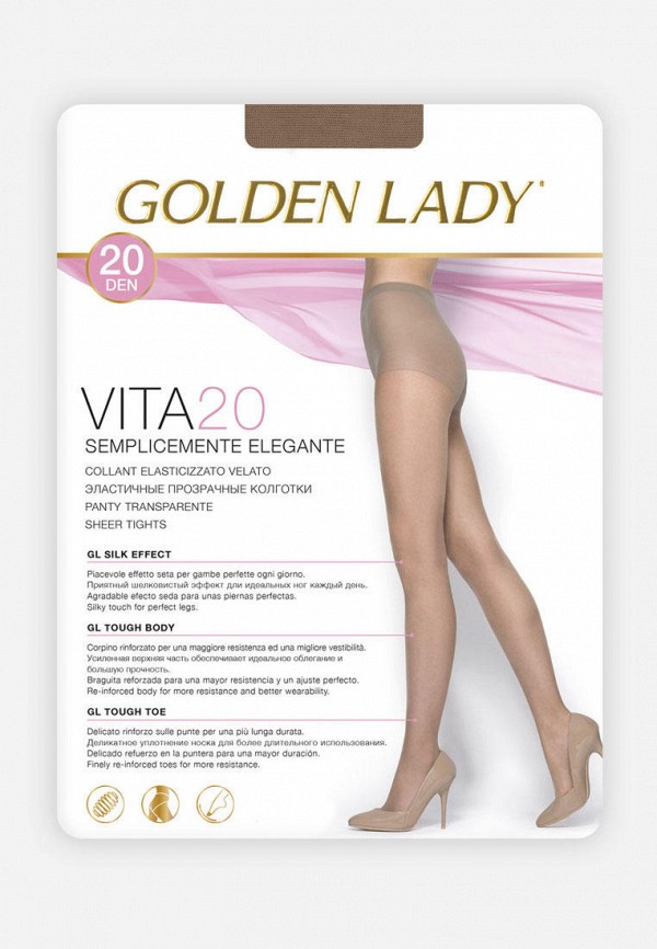 

Колготки Golden Lady, Бежевый, VITA 20 DEN
