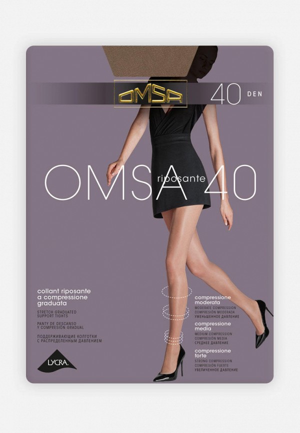 

Колготки Omsa, Бежевый, 40 DEN