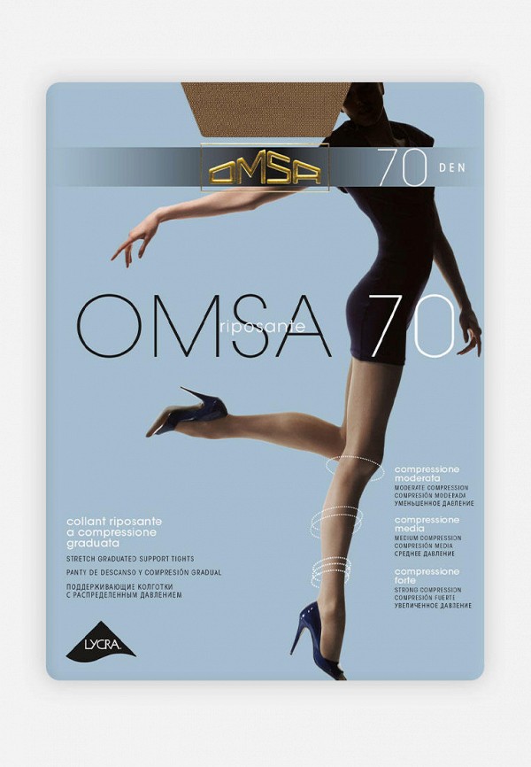 

Колготки Omsa, Бежевый, 70 DEN