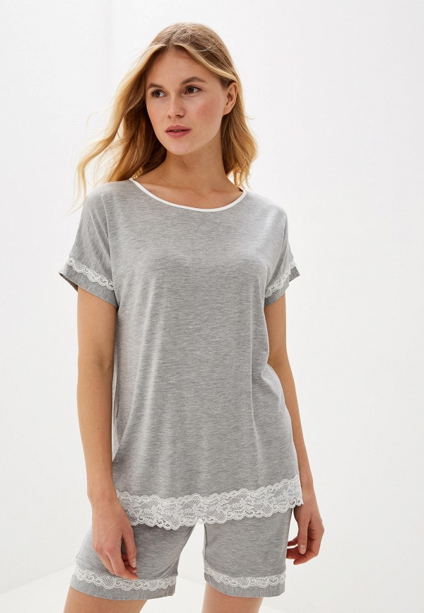 

Футболка домашняя Intimissimi, Серый, Intimissimi MP002XW0FTNN