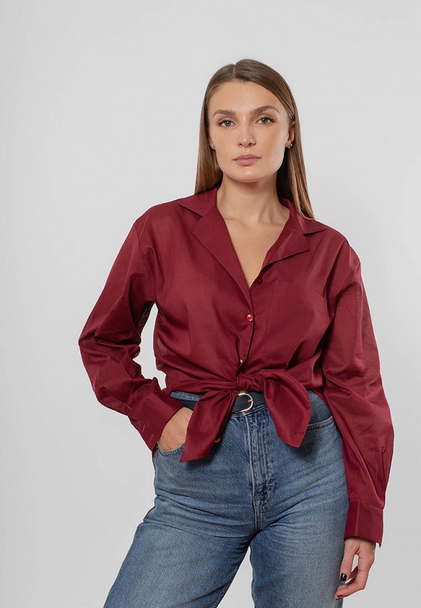 

Рубашка Love Pam, Бордовый, Love Pam MP002XW0FU44