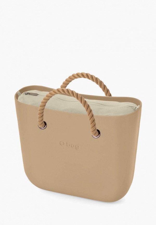 

Сумка O bag, Бежевый, Mini
