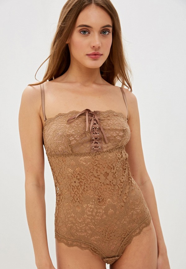 

Боди Intimissimi, Коричневый, Laces Lace