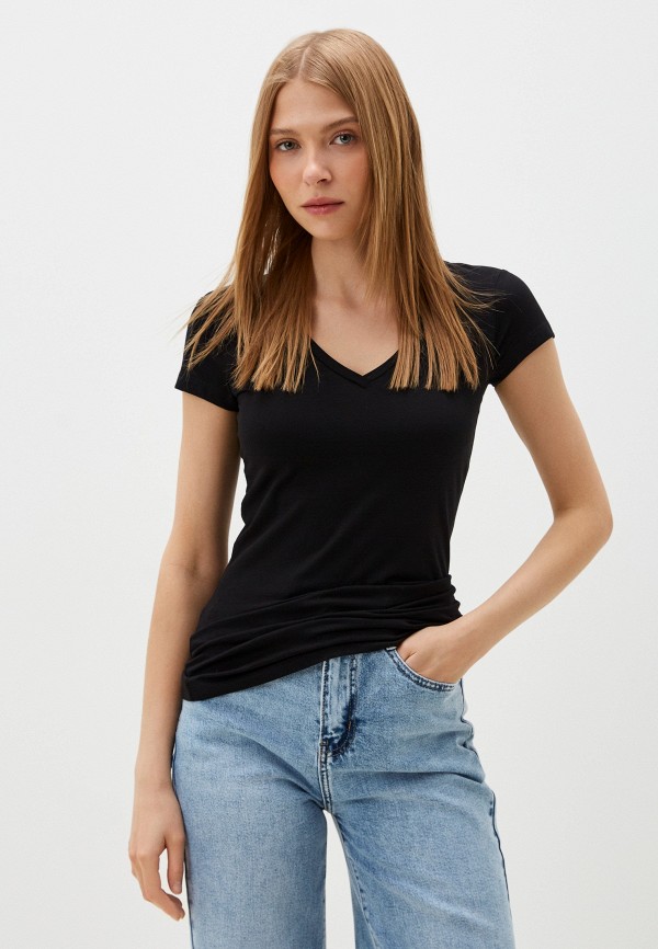 

Футболка Mavi, Черный, V NECK T-SHIRT