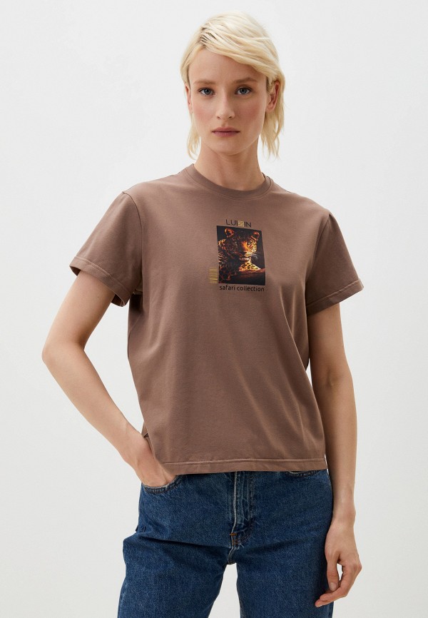 Футболка Luigin L_tshirt_chocolate_leo-44