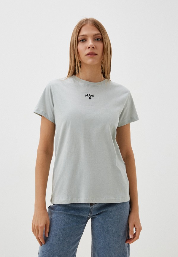 

Футболка Mavi, Бирюзовый, SHORT SLEEVE TOP