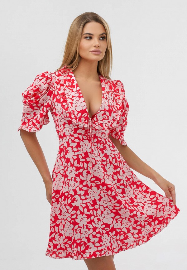 Платье Wooly’s красный, размер 48, фото 7