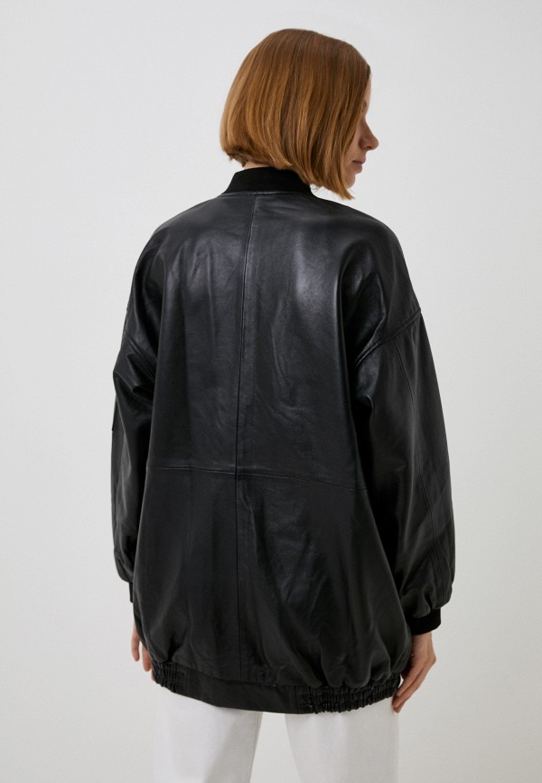 фото Куртка кожаная снежная королева