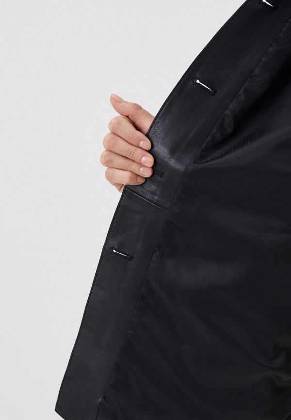 фото Куртка кожаная снежная королева