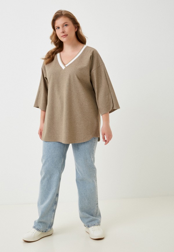 фото Пуловер silver string