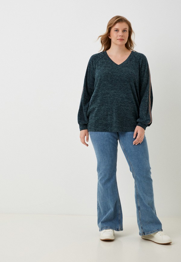 фото Пуловер silver string