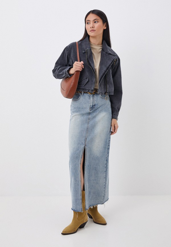 фото Куртка джинсовая abricot