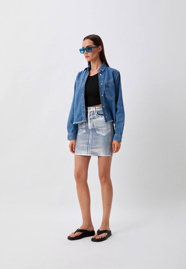 фото Юбка джинсовая karl lagerfeld jeans