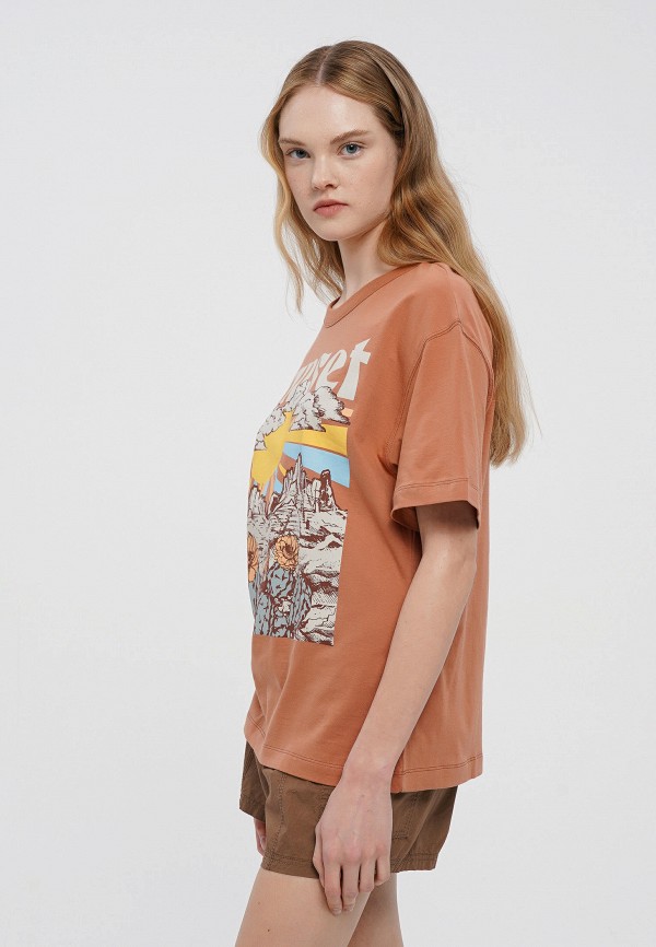 Футболка Твое коричневый, размер 48, фото 4