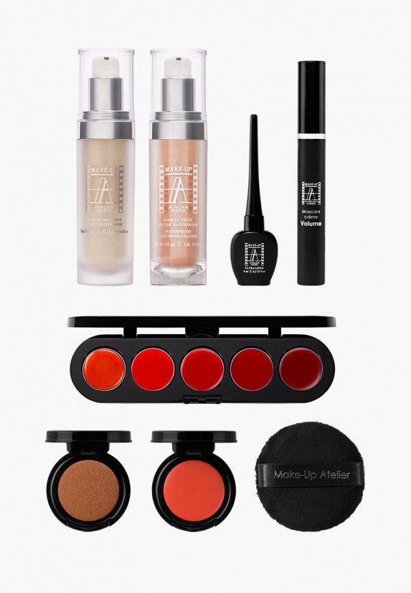 

Набор косметики Make-up Atelier Paris, Разноцветный
