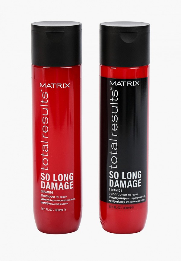

Набор для ухода за волосами Matrix, Красный, Total Results So Long Damage