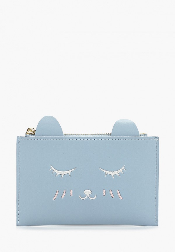 

Кошелек Zakka, Голубой, Funny moustache