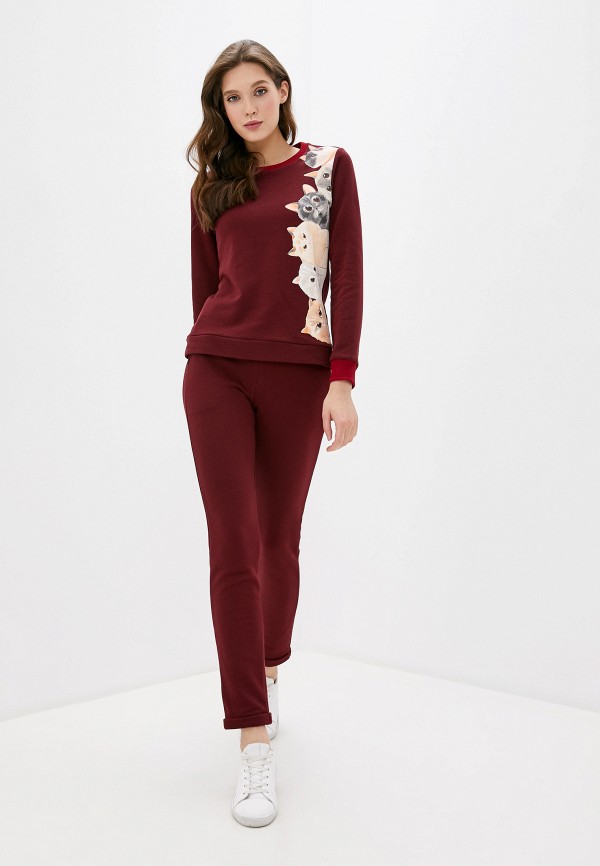 

Костюм спортивный Fashion.Love.Story, Бордовый