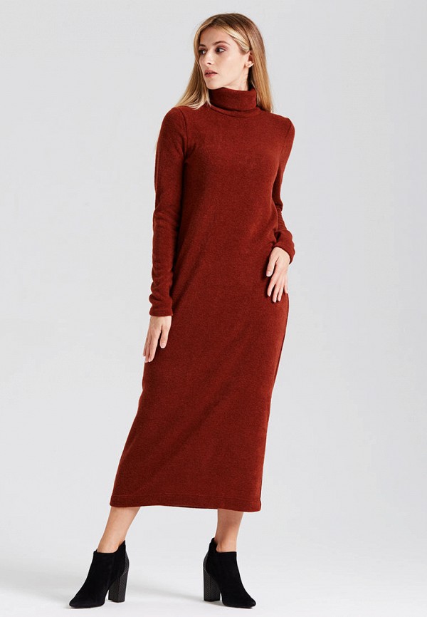 

Платье TRG New ideas for life, Бордовый