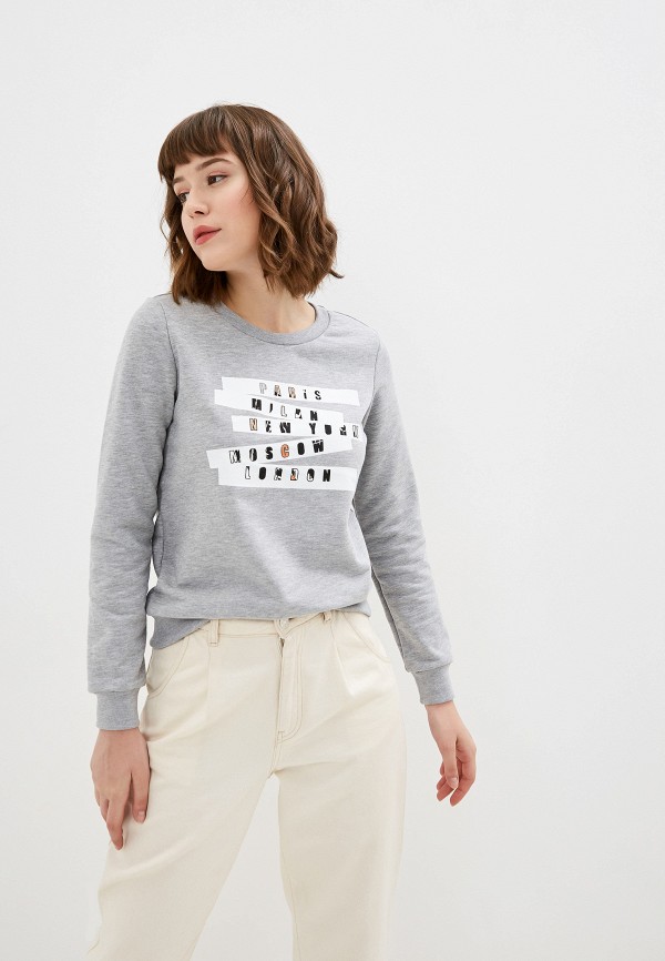 

Свитшот MAYK brand for ur life, Серый, City