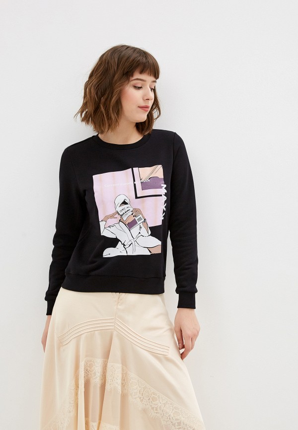 

Свитшот MAYK brand for ur life, Черный, So much