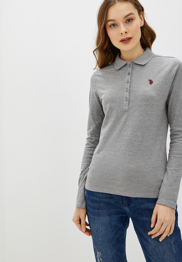 

Поло U.S. Polo Assn, Серый