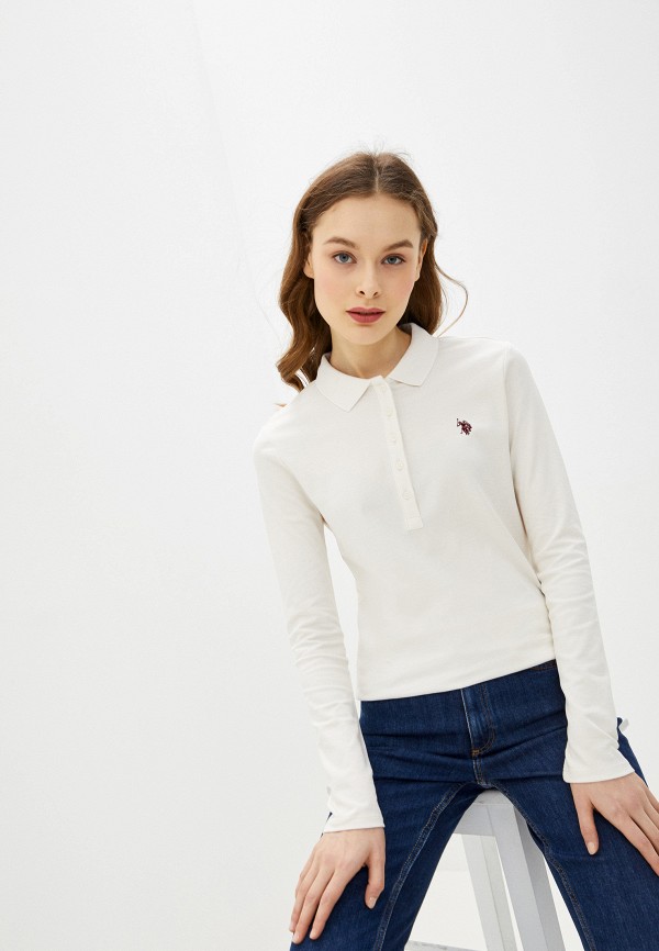 

Поло U.S. Polo Assn, Белый
