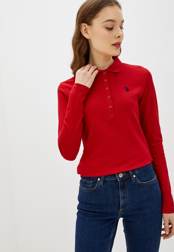 

Поло U.S. Polo Assn, Красный