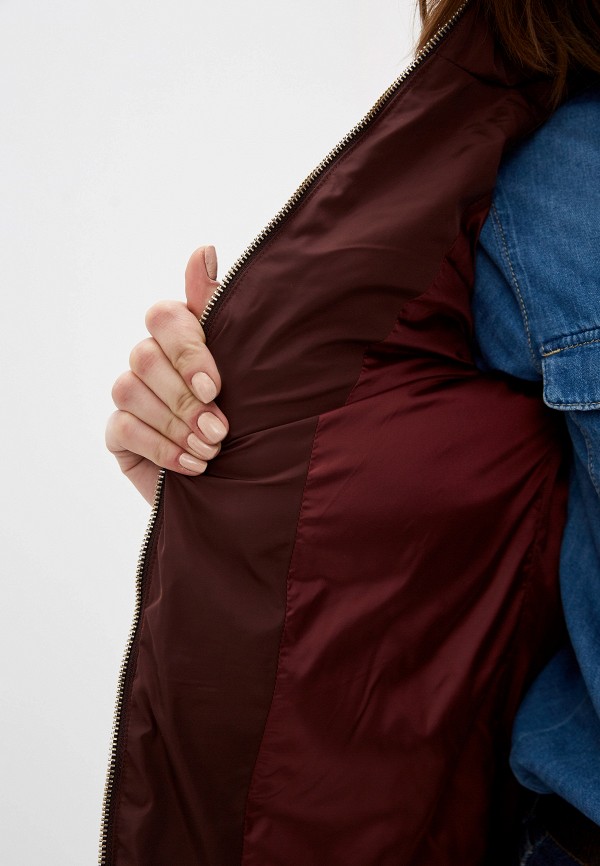 Куртка Lacoste цвет бордовый  Фото 4