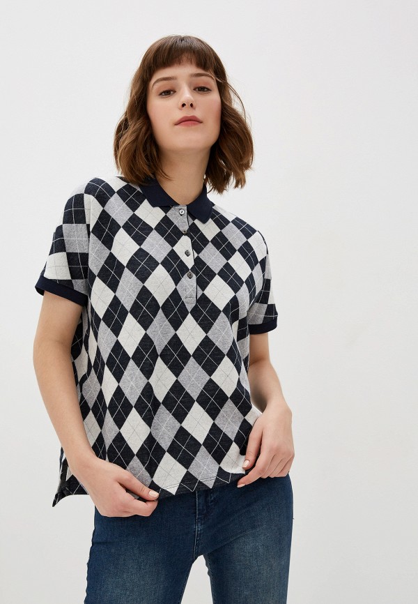 

Поло Lacoste, Серый