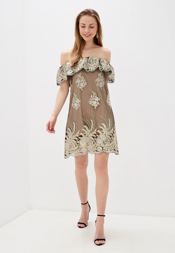 

Платье Alasia Fashion House, Бежевый