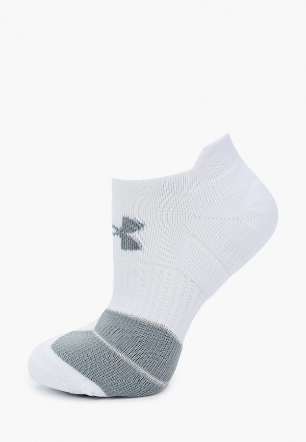 

Носки Under Armour, Белый, Run Cushion No Show 1PPk