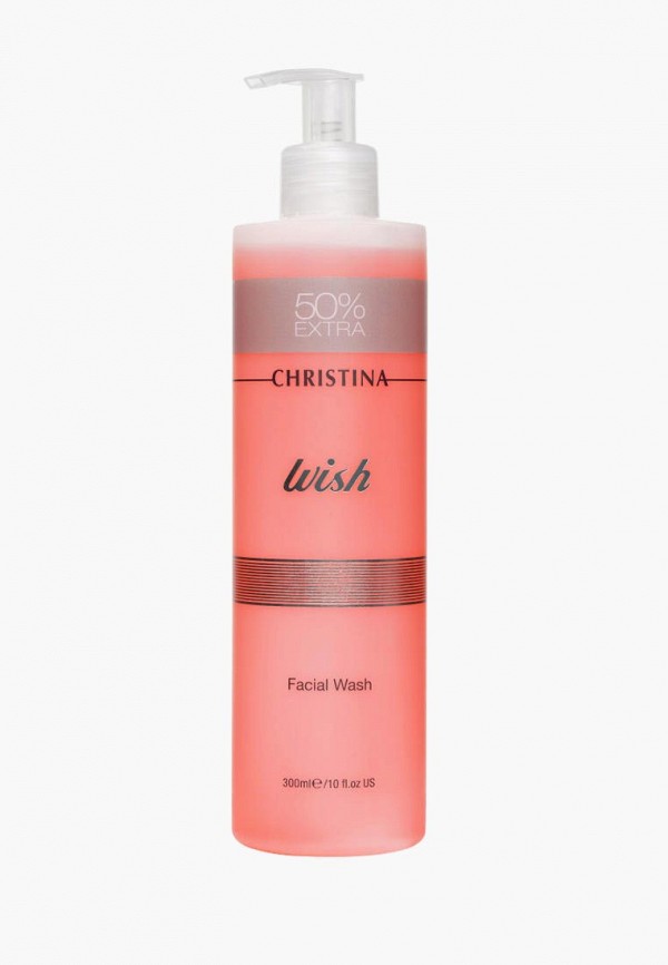 

Гель для умывания Christina, Розовый, Wish - Facial Wash, 300 мл