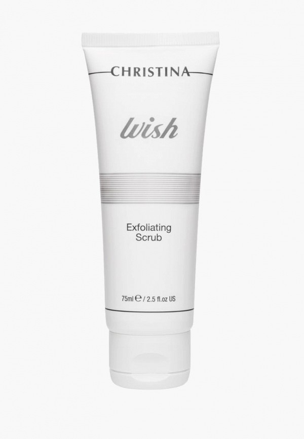 

Скраб для лица Christina, Белый, Wish - Exfoliating, 75 мл