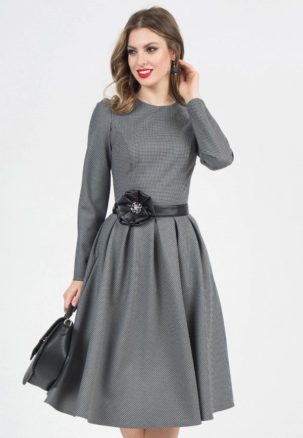 

Платье Olivegrey, Серый, FEOKTISTA
